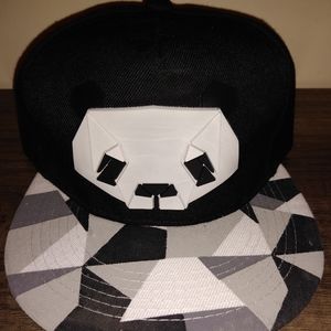 Panda Hats, one size fits most, brand new!